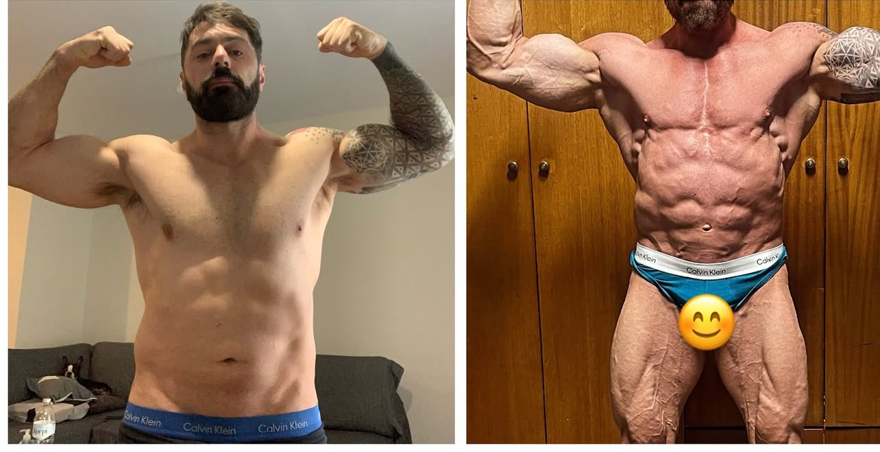 Athlete · M, 39 — Contest Prep transformation
