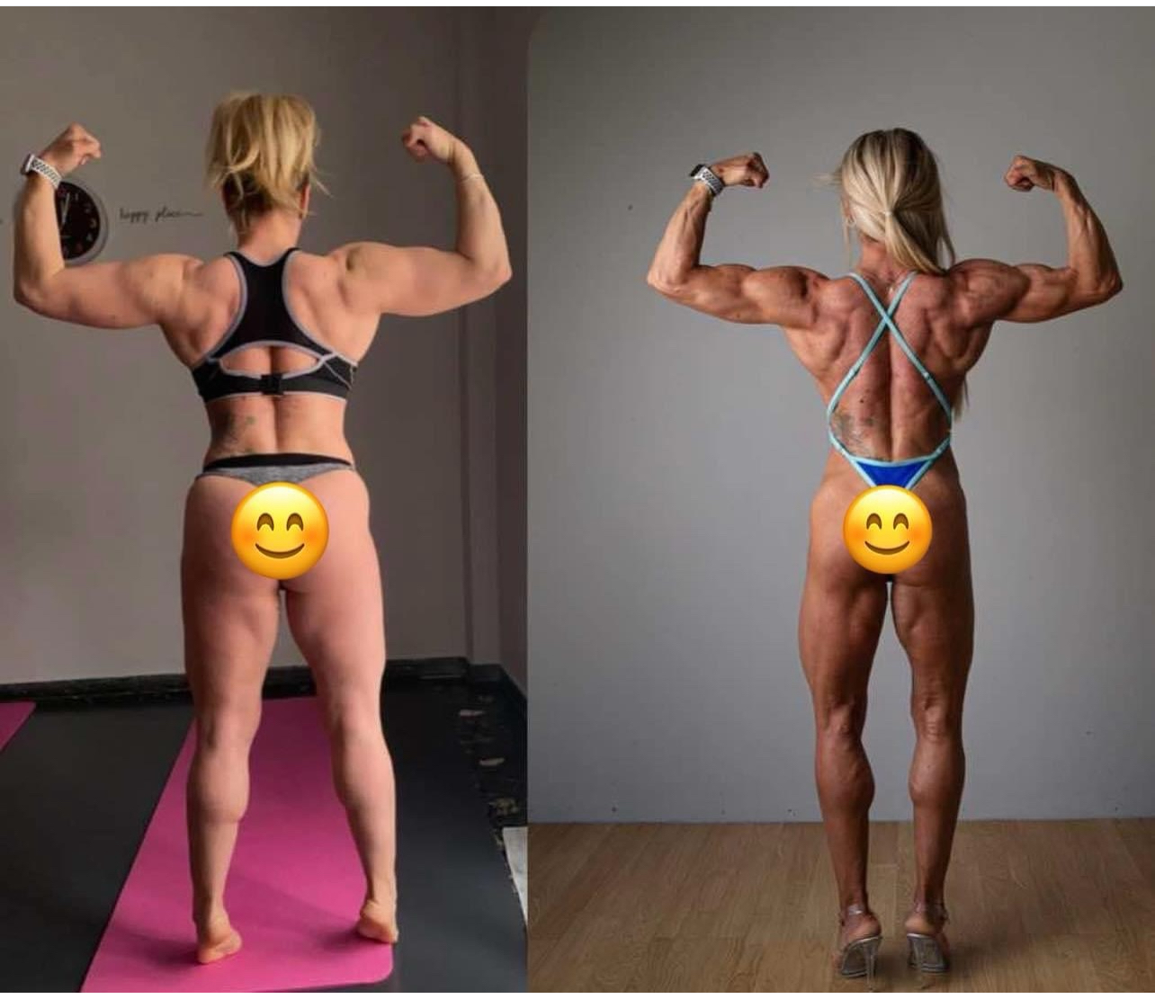 Athlete · F, 35 — Contest Prep transformation